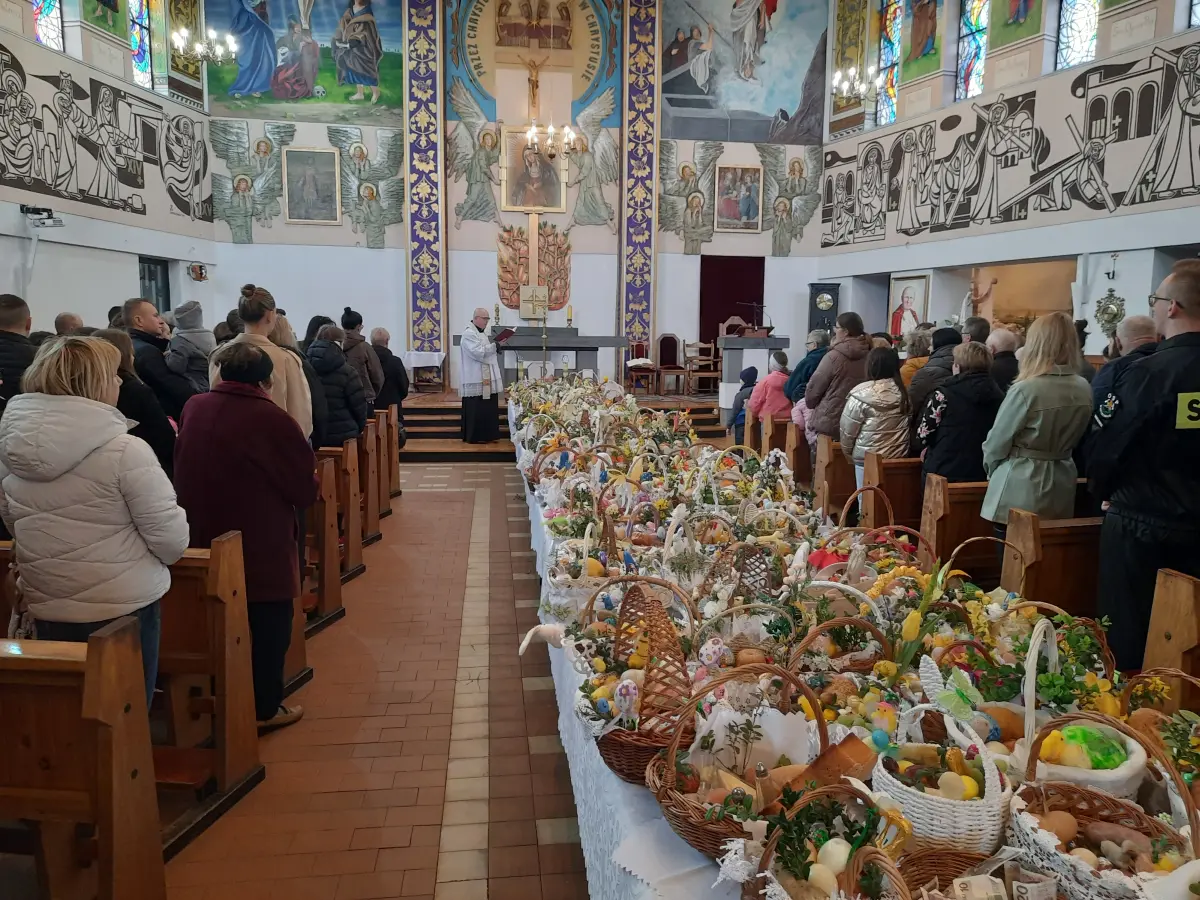 Wielka sobota święcenie pokarmów