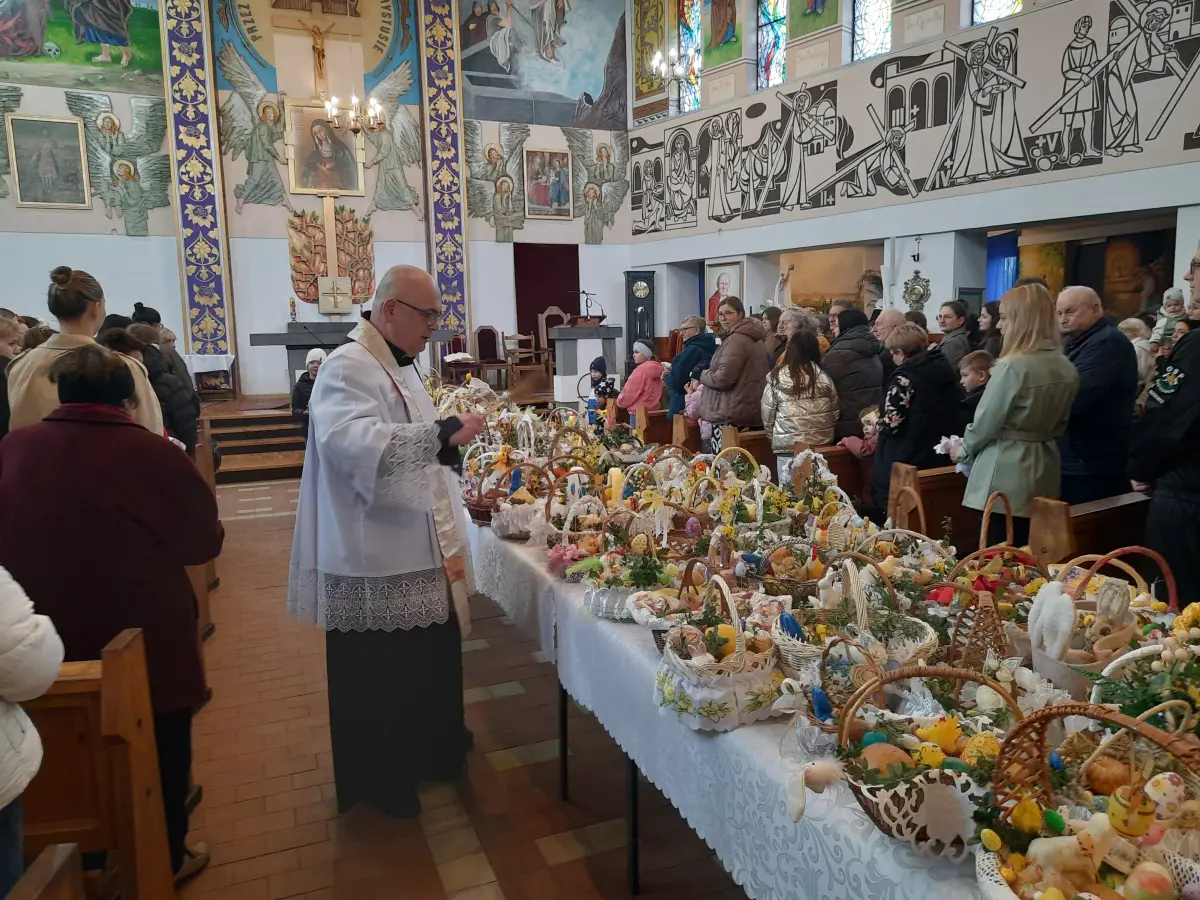 Wielka sobota święcenie pokarmów