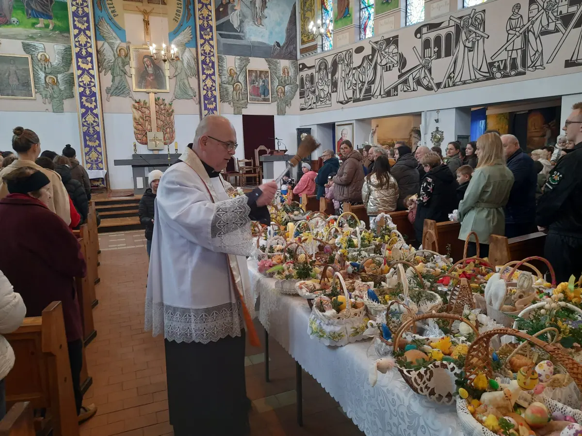 Wielka sobota święcenie pokarmów